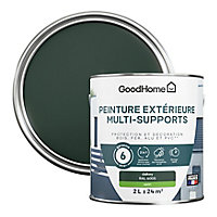 Peinture extérieure multi-supports GoodHome Dalkey vert RAL 6005 2L