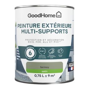 Peinture extérieure multi-supports GoodHome Fermoy vert 0,75L