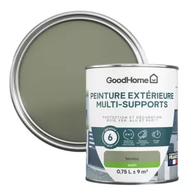 Peinture extérieure multi-supports GoodHome Fermoy vert 0,75L