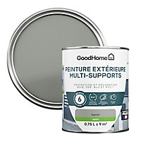 Peinture extérieure multi-supports GoodHome Herrin gris 0,75L