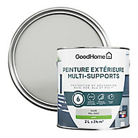 Peinture extérieure multi-supports GoodHome Inuvik gris RAL 9002 2L