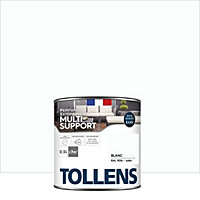 Peinture extérieure multi-supports Tollens satin blanc 500ml