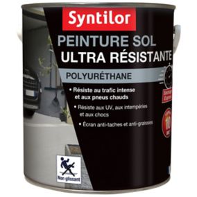 Peinture extérieure pour sol ultra résistante acier satin Syntilor 4L