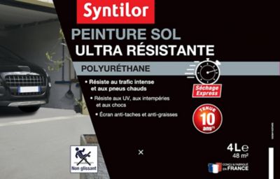 Peinture extérieure pour sol ultra résistante rivet satin Syntilor