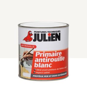 Peinture extérieure primaire antirouille Julien satin blanc 2,5L