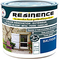 Peinture extérieure rénovation multi-supports Résinence baltique satin Résinence 0,25L