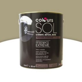 Peinture extérieure sol Colours Premium pierre satin 2,5L