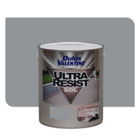 Peinture extérieure sol Dulux Valentine Ultra Resist satin 2,5L gris olry