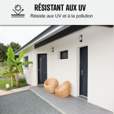 Peinture Façade Siloxane - Arcafaçade Siloxane Jaune Paille - RAL 085 90 30 - 10 L (+ ou - 60 m² en 1 couche) - ARCANE INDUSTRIES