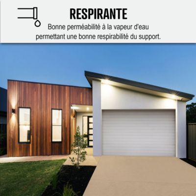 Peinture Façade Siloxane - Arcafaçade Siloxane Jaune Paille - RAL 085 90 30 - 10 L (+ ou - 60 m² en 1 couche) - ARCANE INDUSTRIES