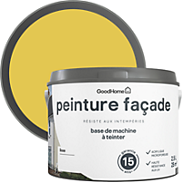 Peinture façade GoodHome mat base B 2,5L Lime Drop R144D