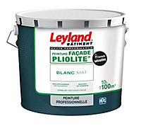 Peinture façade Pliolite® Leyland blanc 10L