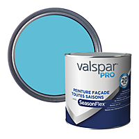 Peinture façade toutes saisons SeasonFlex Valspar Pro mat base 2 - 2,5L Blue Fiesta X79R149D