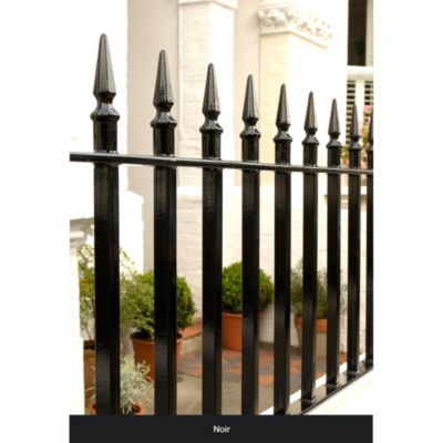 Peinture fer extérieur direct sur rouille noir brillant Hammerite 250 ml