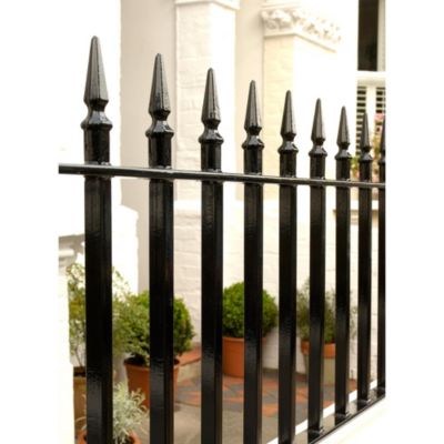 Peinture fer extérieur direct sur rouille noir brillant Hammerite 250 ml
