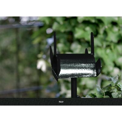 Peinture fer extérieur direct sur rouille noir martelé Hammerite 0.75 L