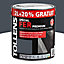 Peinture fer extérieur/intérieur gris anthracite brillant Tollens 2L +20% gratuit