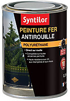 Peinture fer Syntilor Ultra Protect noir mat 0,25L