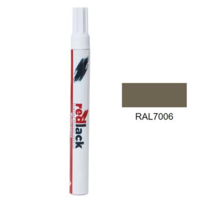 Peinture feutre retouche Gris beige RAL 7006 Mat multisupport Redlack