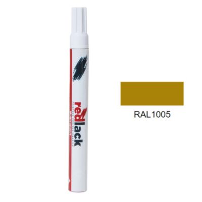 Peinture feutre retouche Jaune miel RAL 1005 Satiné multisupport Redlack