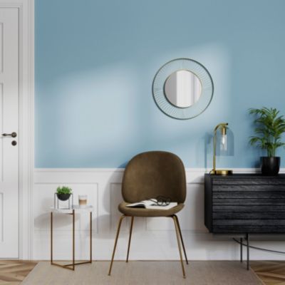 Peinture GoodHome Respiréa bleu Monaco satin 2,5L