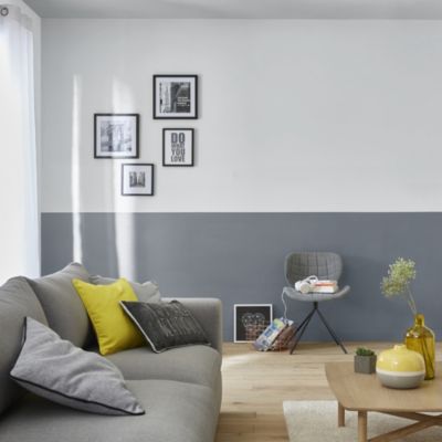 Peinture GoodHome Respiréa gris Hamptons satin 2,5L