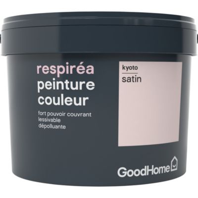 Peinture GoodHome Respiréa rose Kyoto satin 2,5L