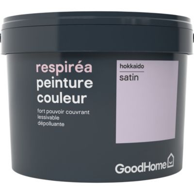 Peinture GoodHome Respiréa violet Hokkaido satin 2,5L