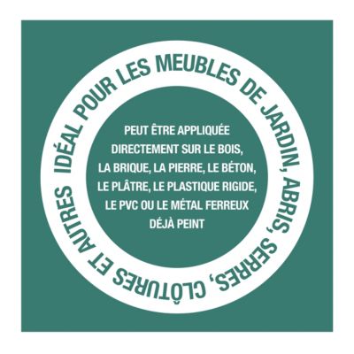 Peinture Grise pour Jardin et terrasse, Finition Mate - RUST-OLEUM - Bouleau 750ml