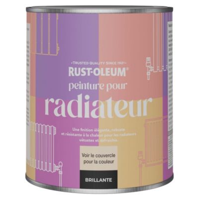 Peinture Grise Résistante à la chaleur pour Radiateur, Finition Brillante  - RUST-OLEUM - Anthracite (RAL 7016) 750ml