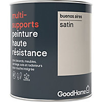 Peinture haute résistance multi-supports GoodHome beige Buenos Aires satin 0,75L