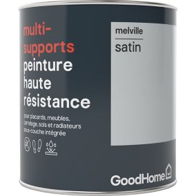 Peinture haute résistance multi-supports GoodHome gris Melville satin 0,75L