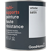 Peinture haute résistance multi-supports GoodHome gris Whistler satin 0,75L