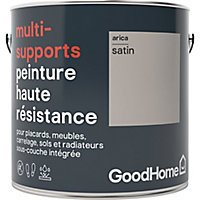 Peinture haute résistance multi-supports GoodHome beige Arica satin 2L