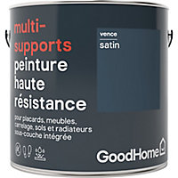 Peinture haute résistance multi-supports GoodHome bleu Vence satin 2L