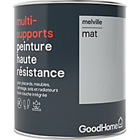 Peinture haute résistance multi-supports GoodHome gris Melville mat 0,75L