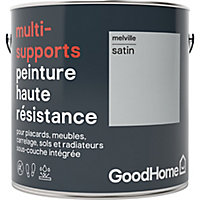 Peinture haute résistance multi-supports GoodHome gris Melville satin 2L