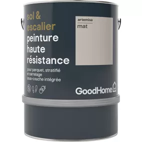Peinture haute résistance sol et escalier GoodHome beige Artemisa mat 2L