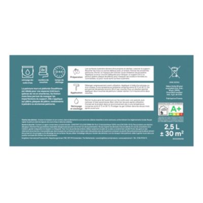 Peinture intérieur GoodHome blanc mat 2,5L