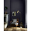 Peinture intérieure couleur mur et plafond Valentine mat velouté noir clair obscur 2L