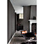 Peinture intérieure couleur mur et plafond Valentine mat velouté noir magnétite 2L