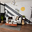 Peinture intérieure couleur murs, boiseries et radiateurs GoodHome mat peoria gris 2.5L