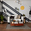 Peinture intérieure couleur murs, boiseries et radiateurs GoodHome mat peoria gris 2.5L
