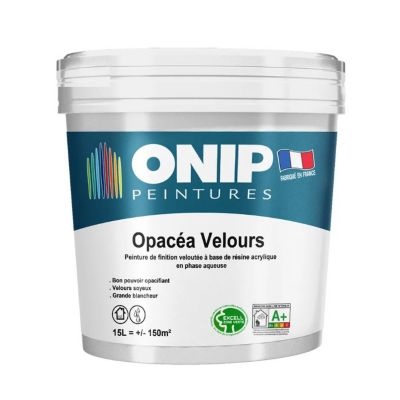 PEINTURE INTERIEURE OPACEA VELOURS 15L - ONIP