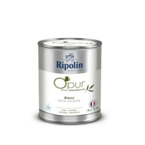 Peinture intérieure Ripolin O'Pur blanc satin 0,5L