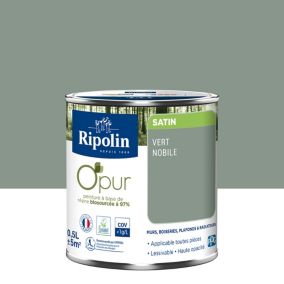 Peinture intérieure Ripolin O'Pur vert nobile satin 0,5L