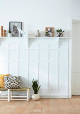 Peinture intérieure ultra couvrante murs, boiseries et radiateurs GoodHome blanc lumineux mat 10L