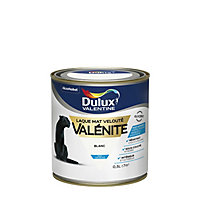 Peinture laque pour boiseries Valénite Dulux Valentine mat blanc 0,5L