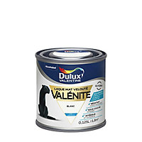 Peinture laque pour boiseries Valénite Dulux Valentine mat blanc 0,125L