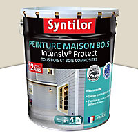 Peinture maison bois Intensiv Protect Syntilor beige patiné 8L
